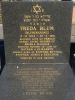 Headstone: Freda Palewska Blumenkranc