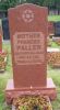 Headstone: Frances Paller
