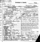 Death Certificate (front): Ida Rosenberg Palevsky